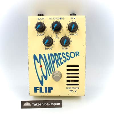 Guyatone TC-X Flip Tube Power Compressor Made in Japan Guitar Effect Pedal 97080206
