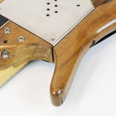 1968 Bunker Hell-Bender Wild Hippie Glam Rock Vintage Electric Guitar Walnut Crazy Pickups image 16