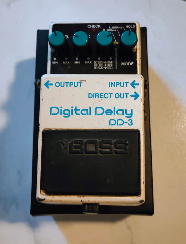 Boss DD-3 Digital Delay 1986 - 1990 - White image 1