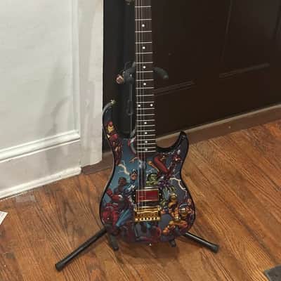 Peavey Rockmaster Marvel Avengers Electric Guitar - Iron-Man Themed image 1
