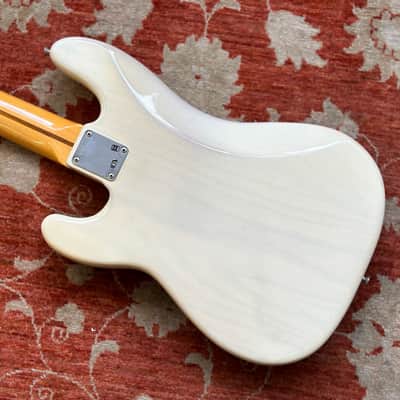 2008 Fender American Vintage '57 Precision Bass - White Gold image 4