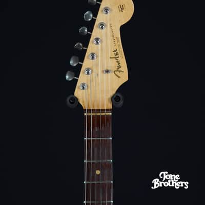 7.4LB, 1-Owner! 1963 Fender Stratocaster Sunburst image 10