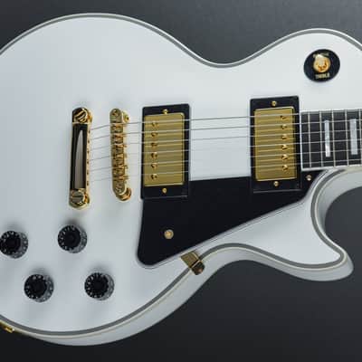 Epiphone "Inspired by Gibson Custom" Les Paul Custom - Alpine White image 1