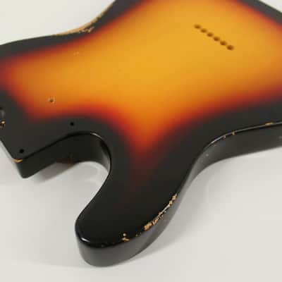 MJT Official Custom Order Vintage Aged Nitro Finish Guitar Body Mark Jenny VTT image 8