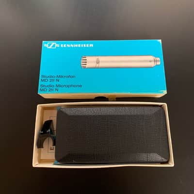 ☆Vintage NOS 1960s Sennheiser MD 211 Omni Dynamic Mic - Tom Jones Favorite image 6
