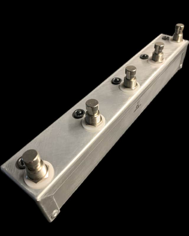 Loop-Master 5 Loop Skinny True Bypass Looper Pedal Strip – Compact Pedalboard Controller, USA Made, In Stock image 1