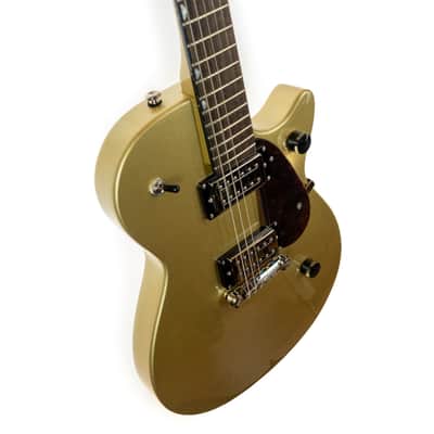 Gretsch G2210 Streamliner Junior Jet Club gold dust electric guitar image 4
