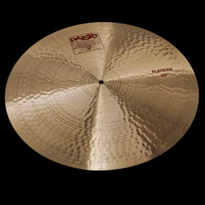 Paiste 20" 2002 FLAT Ride Cymbal - In Stock image 1