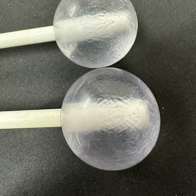 Vintage Vic Firth M61 Mallets, Two Step, Clear Lexan Heads - EXCELLENT image 3