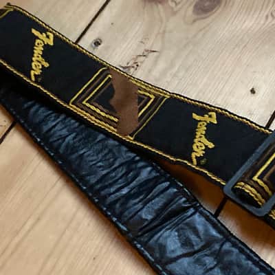 Circa 1980s / 90s Fender Monogrammed Guitar Strap USA image 3