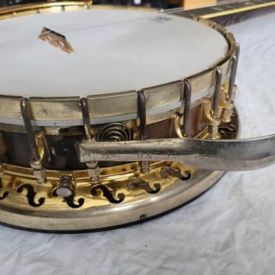 B&D Silver Bell, Model 3, Plectrum Banjo, circa 1926, with original case image 6