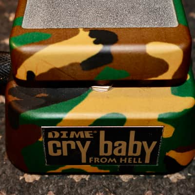Dunlop DB01 Dimebag Signature Cry Baby From Hell Wah 2003 - 2019 - Camo image 3