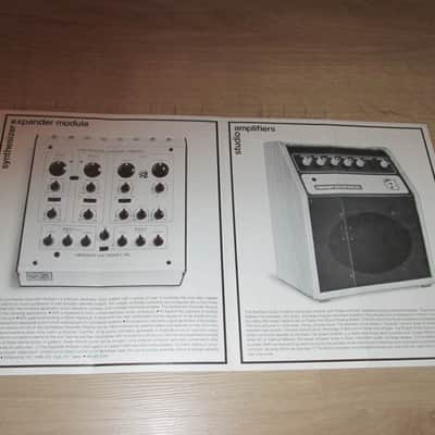 Oberheim Vintage Synthesizer Catalog–1975- Very Rare - Original Vintage Synthesizer Brochure image 4