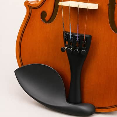 1/4 Size Beginner Acoustic Violin Outfit – Complete Student Violin Set with Hard Case, Bow, Shoulder Rest, Rosin, Extra Strings & Mute image 2