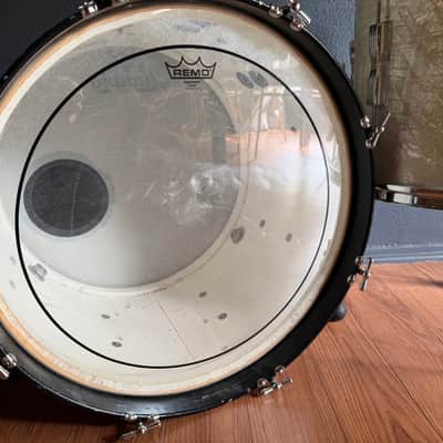 Ludwig Club Date 12/14/20 1967 Keystone White Marine Pearl image 8