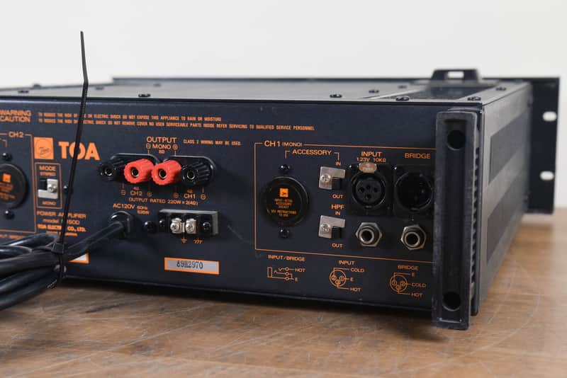 TOA P150D 2-Channel Power Amplifier (church owned) CG00NYQ | Reverb