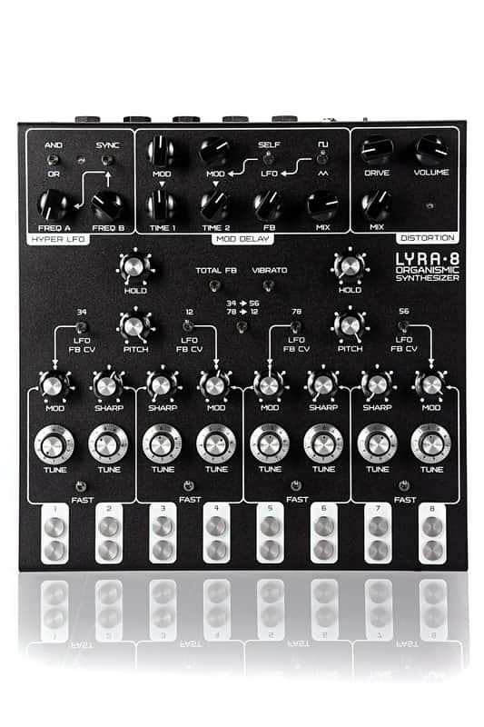 Soma Laboratory Lyra-8 ALUMINIUM; Black; Organismic Synthesizer image 1