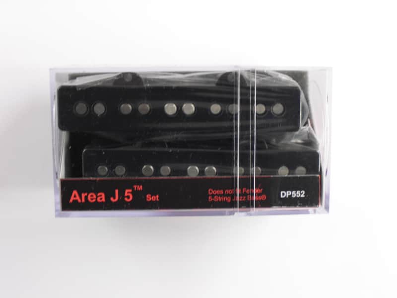 DiMarzio Area J 5 Bass Pick-up Set Black DP 552 image 1