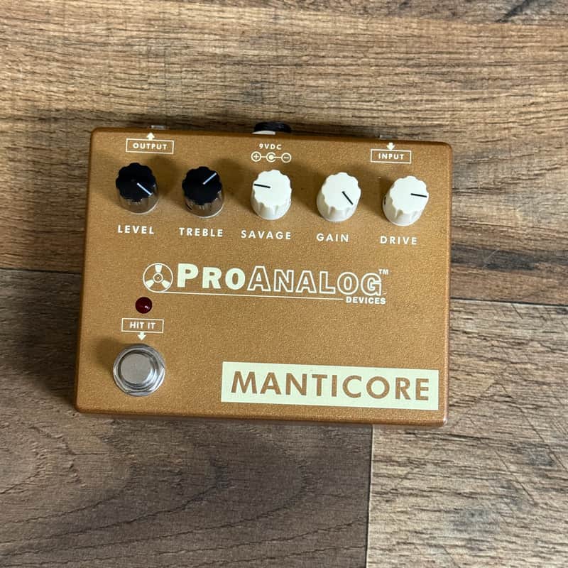 ProAnalog Devices Manticore Overdrive V2 2018 - Gold image 1