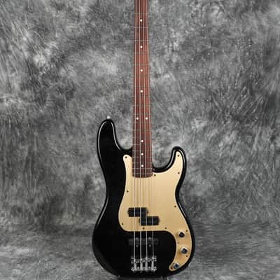 Fender P-Bass California Series 1997 Black Gold pickguard image 2