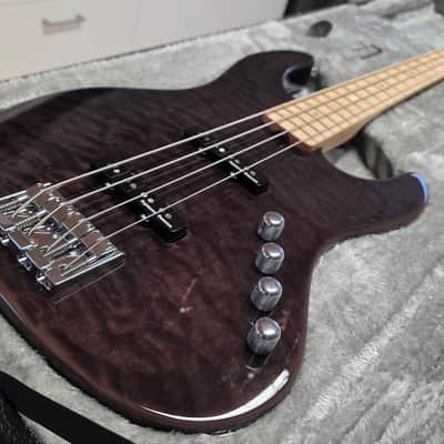 ESP J4 QM Bass BRAND NEW J-FOUR Jazz Bass MIJ E-II Standard Series Ash Body with Americam USA Seymour Duncan Pickups - Fender killer from Japan! image 11