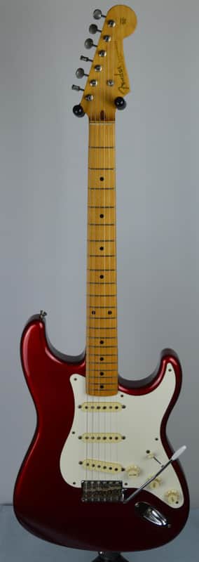 Fender '54 Reissue Stratocaster MIJ 1988 Candy Apple Red Japan image 1