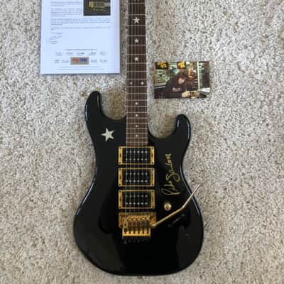 Kramer Richie Sambora signature model Original Run Black before Jersey Star Rock n Roll Hall of Fame image 1