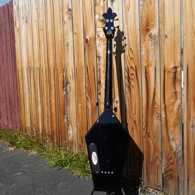 Schecter DIAMOND SERIES Sean Yseult Casket Bass - Gloss Black 4-String Electric Bass Guitar image 3