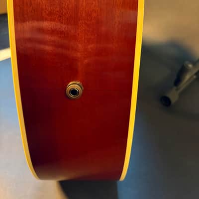 2022 Gibson Custom 1960 Heritage Hummingbird Cherry Sunburst VOS with LR Baggs Anthem pickup image 19