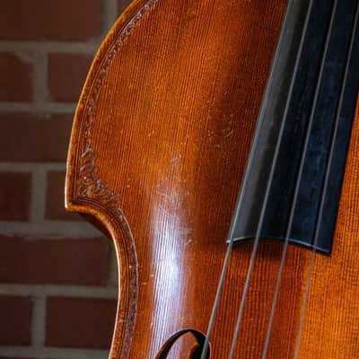 1976 E.M. Pöllmann 61 3/4 Upright Bass image 5