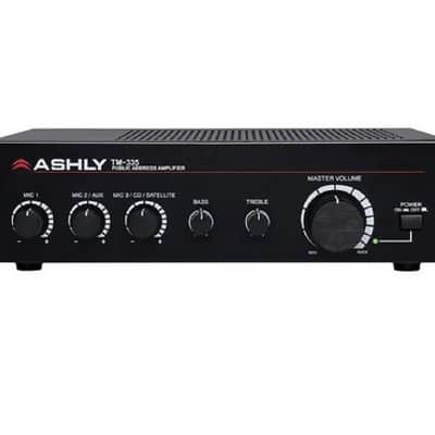 Ashly TM-335 3-Channel Public Address Mixer/Amplifier 35W image 1