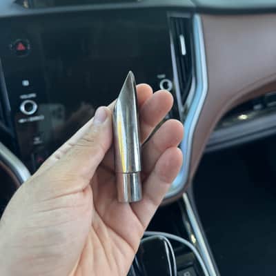 Bari Vintage .080 Metal Alto Saxophone Mouthpiece image 4