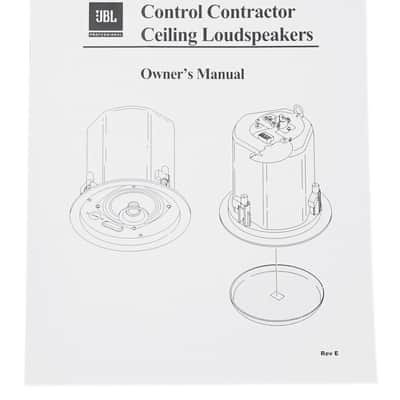 (2) Control 26C 6.5" 150 Watt In-Ceiling White Home Theater Speakers 16-ohm image 8