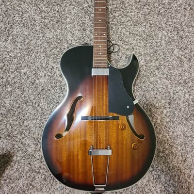 Washburn HB15CTSK HB Series Hollowbody Archtop 2010s Tobacco Sunburst Gloss image 2