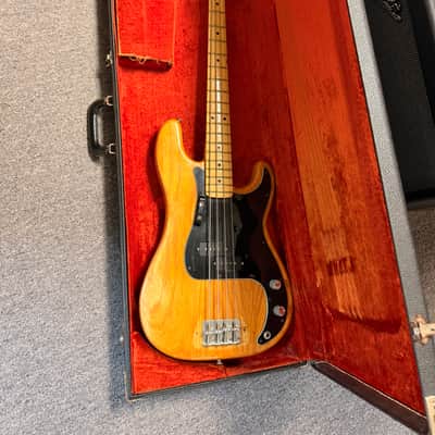 1977 Fender Precision Bass with Maple Fretboard - Natural image 19