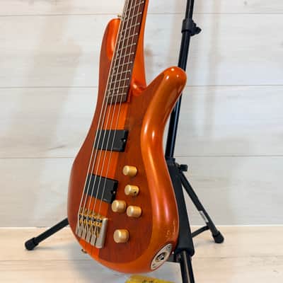 Schecter Diamond Series Studio-5 5-String Bass Natural Satin w/ Hard Case image 6