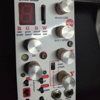 Custom Panel BASTL Instruments grandPa for Spa Expander - Dual Granular Sampler - White and Red image 3