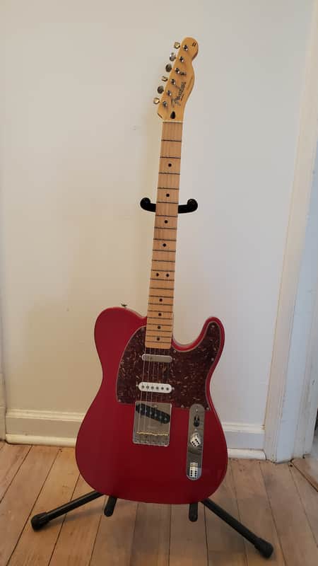 Fender Deluxe Nashville Telecaster 2005 MIM 60th Anniversary Candy-apple-red