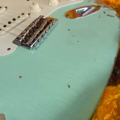 Fender Stratocaster Custom Shop 59 Surf Green Heavy Relic 2021 image 12