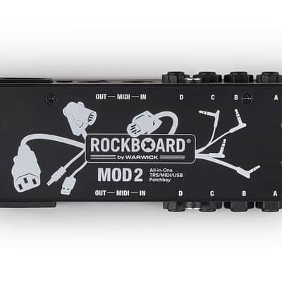 RockBoard MOD 2 V2 All-in-one Patchbay - TS/TRS, MIDI & USB image 6