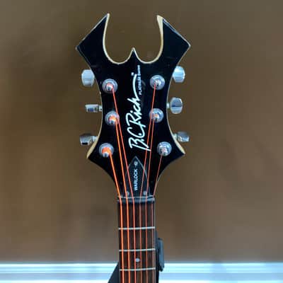 BC Rich Warlock Platinum Series 2000 Gloss Black image 3