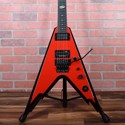 Dean USA Dime Razorback V Red with Black Bevels 2007 w/OHSC image 4