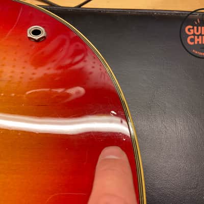 1980 Yamaha SG-700 Cherry Sunburst – Locking Tuners – Japan Vintage image 15