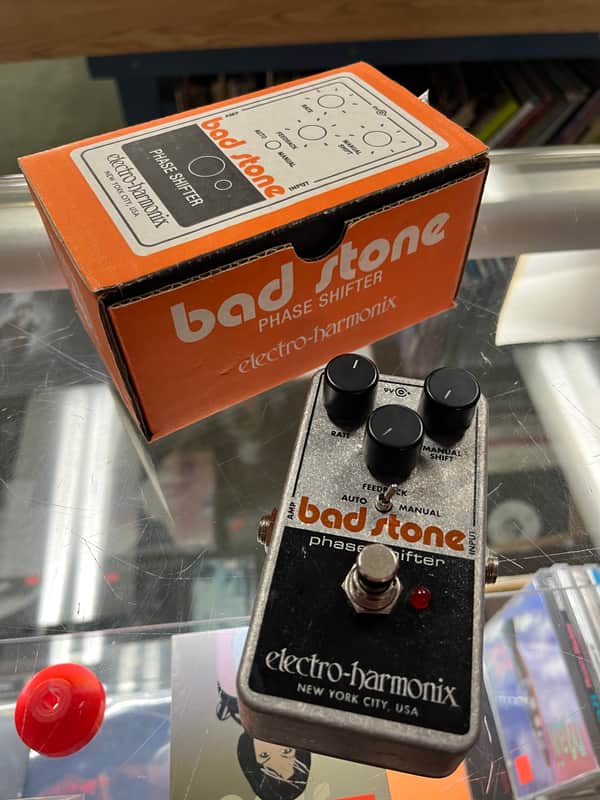 Electro-Harmonix Bad Stone Phase Shifter 2015 - Present - Black / Silver image 1