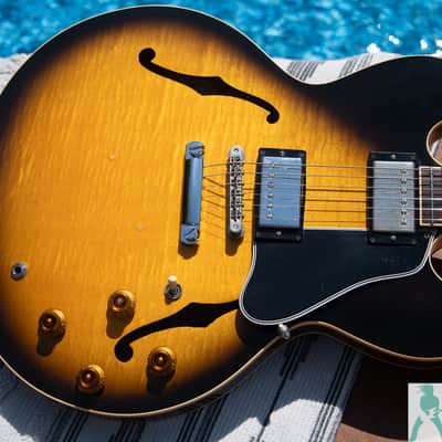 1994 Gibson ES-335 Dot Figured - Vintage Sunburst - Pro Set Up w Perfect Frets/Action/Intonation! image 17