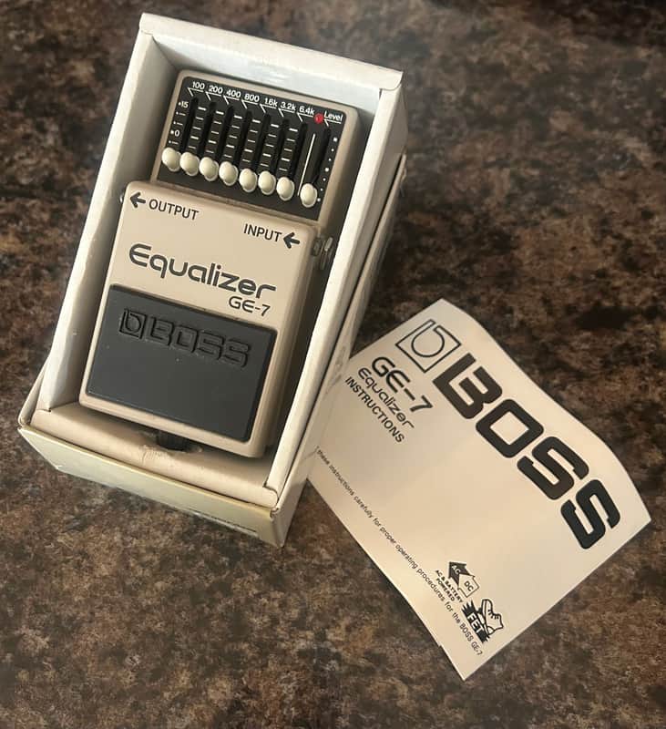 Boss GE-7 Equalizer Early 90’s (Made in Taiwan) image 1