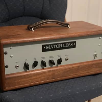 Matchless RV-1 Reverb / Preamp Tube Unit 1993 | *RARE* Wood Trim/ Blue Light + Free Shipping! image 1