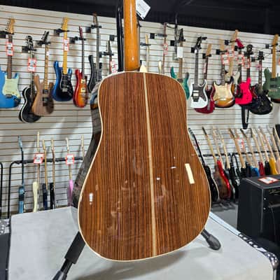Martin D-42L Modern Deluxe Acoustic Guitar - Natural w/OHSC & PLEK*D #556 image 12