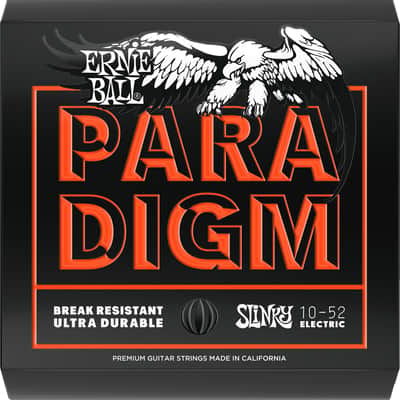 Ernie Ball Paradigm Skinny Top Heavy Bottom Slinky Electric Guitar Strings 10-52 image 1