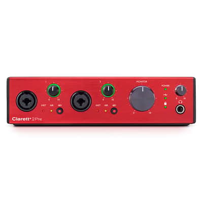 Focusrite Clarett+ 2Pre USB-C Audio Interface